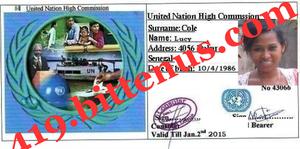 Lucy Cole ID Card